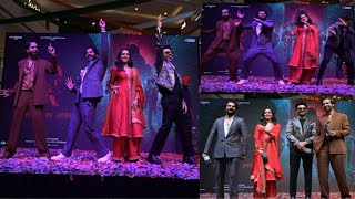 Shraddha KapoorRajkummarAparshaktiAbhishek Banerjee Promotes Stree 2 at Ambience Mall in Gurugram [upl. by Aletsirc91]