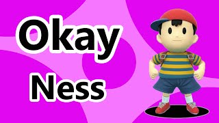 Ness says quotOkayquot in response to other taunts  SSB4 Wii U [upl. by Jud28]