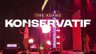 The Adams  Konservatif live  Jakarta Fair 2024  Lyric [upl. by Thatcher]