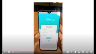 Registro Biométrico de app Accesa2 V12 [upl. by Edea]