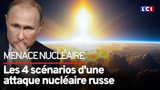 Les 4 scénarios dune attaque nucléaire russe [upl. by Tripp]