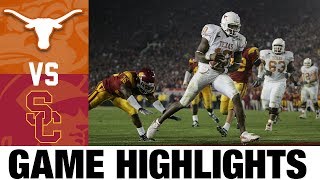 1 USC vs 2 Texas  2006 Rose Bowl Highlights  2000s Games of the Decade [upl. by Llednew994]