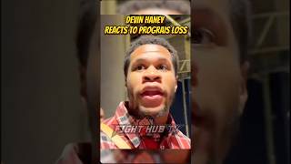 Devin Haney CLOWNS Regis Prograis after DEFEAT to Catterall [upl. by Neenad]