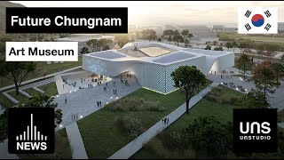 Future Chungnam Art Museum by UNstudio [upl. by Yenttihw]