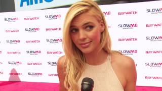 Baywatch SlowMo Marathon Kelly Rohrbach Interview [upl. by Lednem]