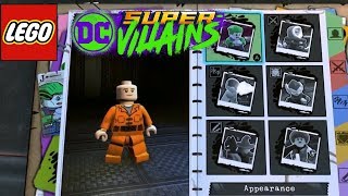 LEGO DC Super Villains  In Depth Look at Character Creator  16 Characters Discovered Within [upl. by Dash]