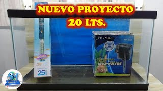 Iniciamos un Nuevo Proyecto en 20 lts [upl. by Luella957]