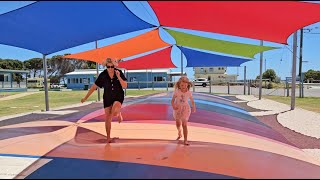 Camping at Experience Lancelin Caravan Park and 4wding on the Lancelin Sand Dunes and Beach [upl. by Schuman]