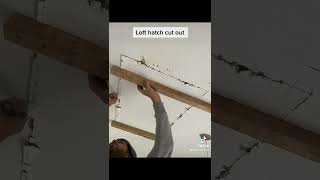 Loft hatch install part 1 [upl. by Reimer244]