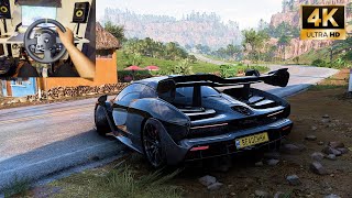 2018 MCLAREN SENNA  Forza Horizon 5  Steering Wheel Gameplay [upl. by Otrebor]