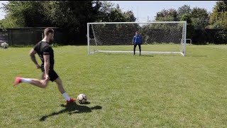 Brothers Penalty Shootout challange ⚽🦵 football goalkeeper penalty messi [upl. by Anoy367]