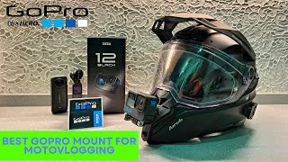 The best GoPro helmet Chin Mount  Unboxing the GoPro 12 [upl. by Annelise]