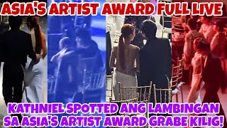 KATHNIEL SPOTTED ANG LAMBINGAN SA ASIAS ARTIST AWARD [upl. by Arri]