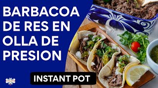 Barbacoa de Res en Olla de Presión  INSTANT POT [upl. by Isabelita]