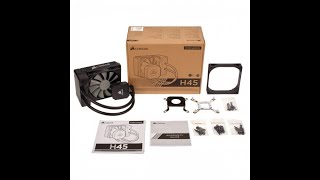 Corsair Hydro Series H45 Liquid CPU Cooler review in Bangla [upl. by Hluchy]