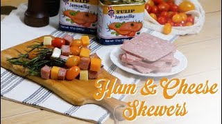 HAM AND CHEESE SKEWERS achieved Tulip Jamonilla  Shop TV [upl. by Jacy205]