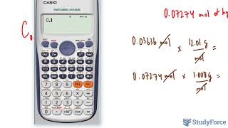 ⚗️ Determining an Empirical Formula from Combustion Analysis Question 2 [upl. by Downs]