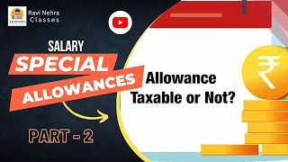 Special Allowance us 1014 exemption under salary  Income Tax [upl. by Eph]