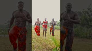 A day in the life of African warriors in Wakanda 😳🔥motivation lifestyle shorts love workout [upl. by Elades322]