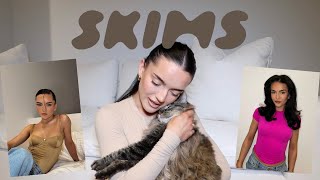 HUGE SKIMS TOPS HAUL  Review  What I Recommend [upl. by Hahcim339]