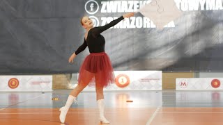 Mażoretki Stella Sokółka  majorettes solo flag  Olecko [upl. by Lam]