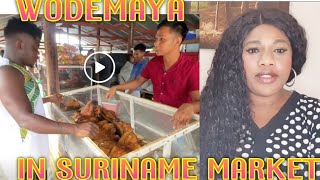 WODEMAYA Visited Javanese Market In Suriname 🇸🇷 Guys see what happened [upl. by Alvira762]