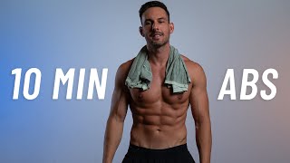 10 MIN INTENSE ABS  No Equipment Home Workout [upl. by Onaicilef779]