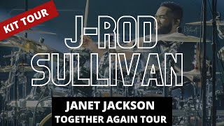 Jrod Sullivan Kit Tour  Janet Jackson  Together Again Tour 2024 [upl. by Drofwarc]