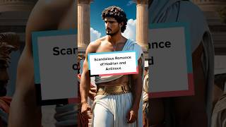 Scandalous Romance of Hadrian and Antinous history lovestory love greekstories lgbt shorts [upl. by Kihtrak]