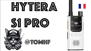 HYTERA S1 PRO TALKIE RADIO DMR UHF [upl. by Ainollopa855]