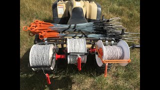 The BEST Electric fence reel  Polybraid side by side comparison [upl. by Feltie]