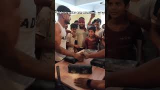 Mohan yadav arm wrestling 💀💀 [upl. by Oahc]