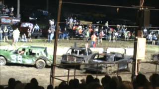 Connersville Indiana Fair Demolition Derby [upl. by Nagel]