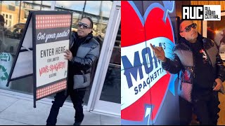 Benzino Steals Sign At Eminem’s Restaurant After Shooting Diss Video Inside [upl. by Uyr612]