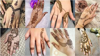 simple mehndi design 2024  Bridal mehndi designs easy mehndi design for Eid StylewithDuaFatima [upl. by Cirle]