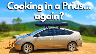 How I Cook While I LIVE in my Prius I got ALL new cooking gear [upl. by Maziar]