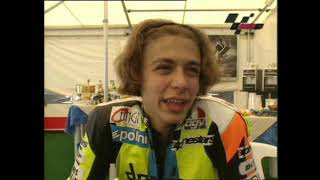 Valentino Rossi Debut First Race Ever in 125cc VR46 Trail of Glory [upl. by Sibyls637]