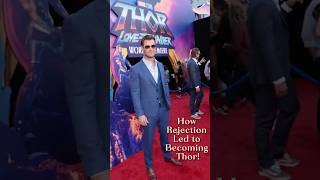 The Untold Story  Chris Hemsworth Turned Rejection into Thor thor marvel chrishemsworth [upl. by Ylimme]