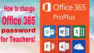 How to change password in your office 365 account for DepEd Teachers [upl. by Conal]