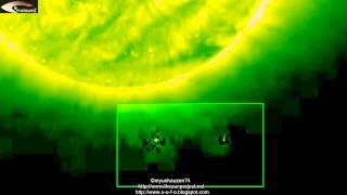 UFOs near the Sun  January 15 2013 [upl. by Leira]