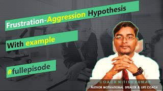 Frustrationaggression theory in psychology  theory of aggression by Nitish sir [upl. by Utta11]