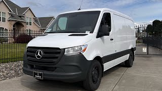 2024 Mercedes Sprinter 2500 Cargo Van  Full InDepth Review [upl. by Edmund]