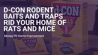 dCON Rodent Baits and Traps Rid Your Home of Rats and Mice [upl. by Plante]