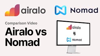 Airalo vs Nomad 2024  eSIM Review Plans ProsCons amp More [upl. by Conners]