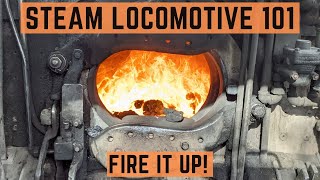 Steam 101 How to COLD START a steam locomotive [upl. by Yerocaj]