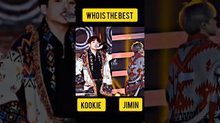 WHO IS THE BEST😎BTS JUNGKOOK VS BTS JIMIN😈btsjimin🥵vskookie🔥🔥kookievsjiminArmy 😍show your power💜 [upl. by Ahseinet]