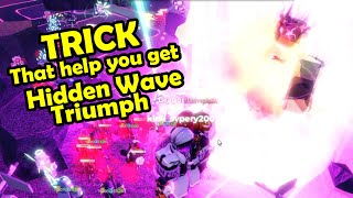 tds hidden wave TRICK TO TRIUMPH Awakened Fallen King  Tower Defense Simulator Roblox [upl. by Birkner]