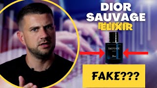 Dior Sauvage ELIXIR od 100ml je FAKE [upl. by Assirolc189]