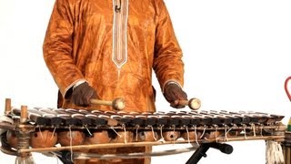 Balafon Beginner Techniques  African Drums [upl. by Reifinnej325]