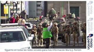 Insurrección militar en Bolivia militares rebeldes irrumpen en la sede del Gobierno [upl. by Klemperer]